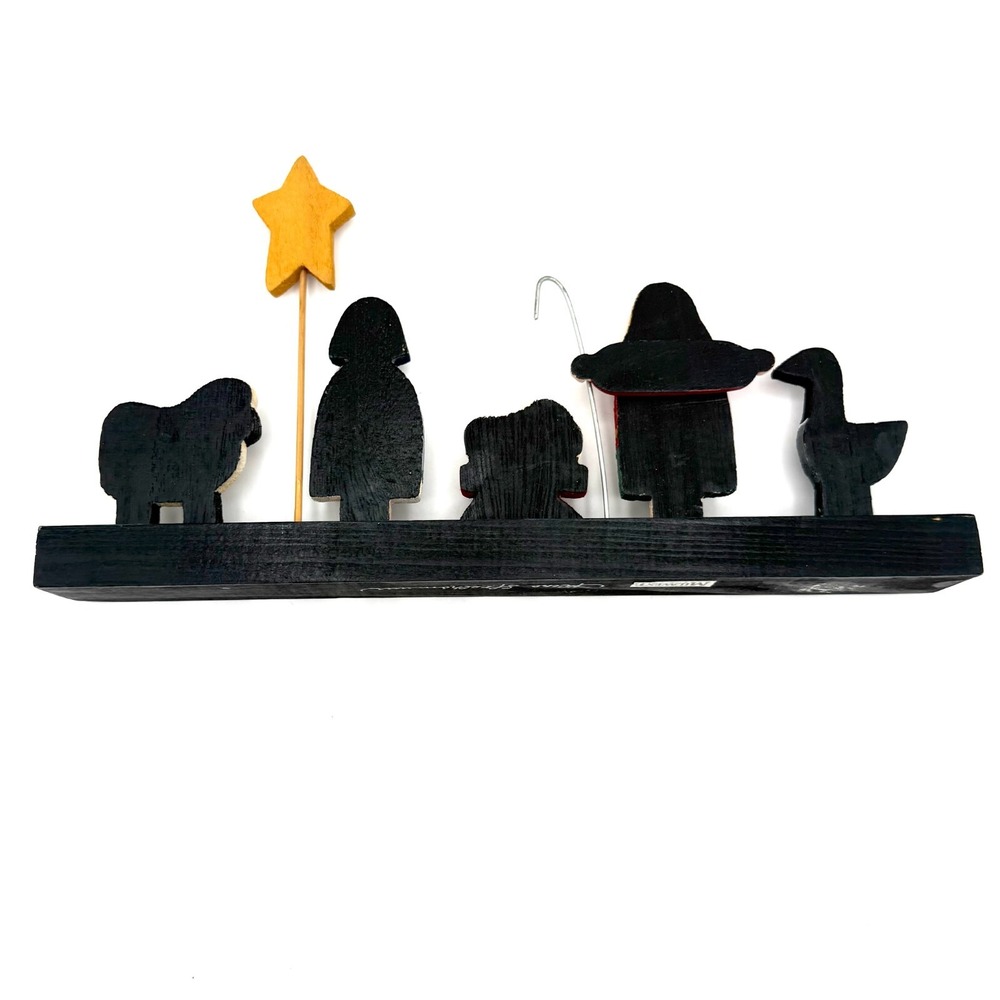 Starry Night Nativity ~ Midwest of Cannon Falls Ilona Steelhammer ~ 11" Long - Picture 8 of 9